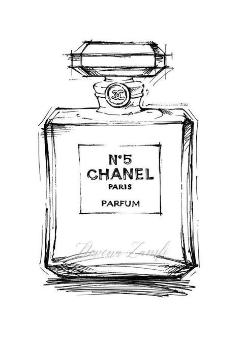 chanel baby bottle|Chanel bottle drawing.